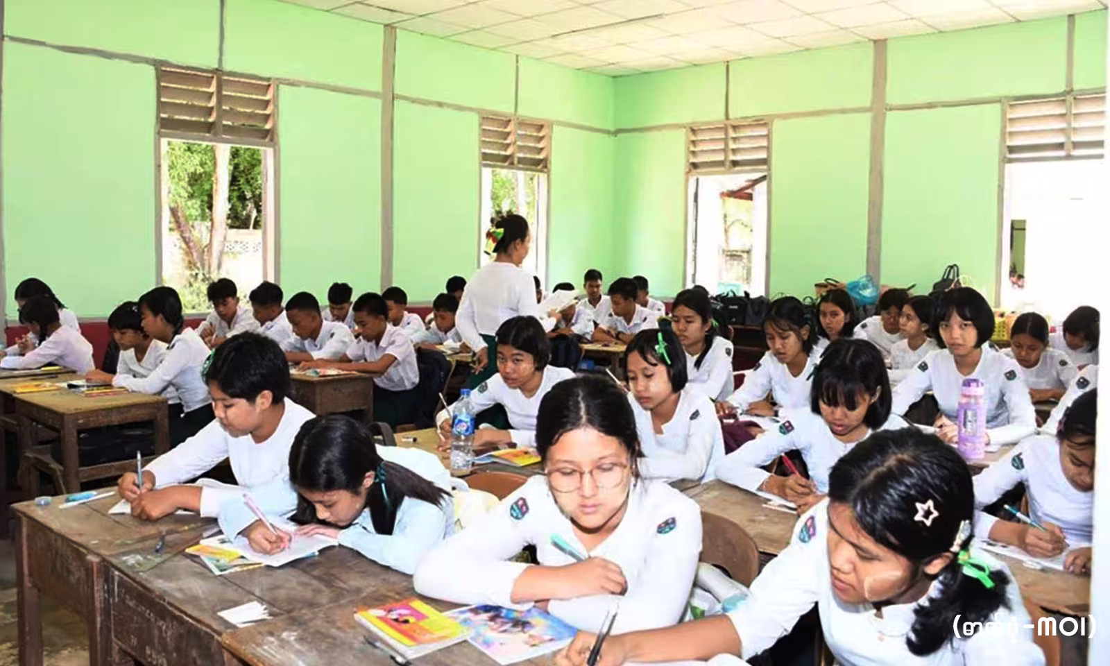 ၂၀၂၆-၂၀၂၇ ပညာသင်နှစ်အတွက် အခြေခံပညာကျောင်းများ စတင်ဖွင့်လှစ်စဥ်(ဓာတ်ပုံ-MOI)